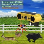 Outdoor Solar Motion Sensor Alarm 129DB Loud Siren Detector 13SOUND New. Price: $20.89.