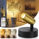 Taofiaco Indoor Wireless Uplight Spotlight Remote Dimmable Rechargeable Ceiling New. Price: $24.78.
