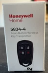 Brand New Honeywell 5834-4 4-BUTTON Wireless Key Fob. Price: $26.49.