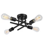 Sunrider Industrial 4-LIGHT Semi Flush Mount Ceiling Fixture, Modern Fa... New. Price: $34.10.