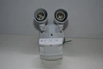 Heath/zenith Smartcam 5416 Dual Flood Security Light White Motion Sensor Outdoor Open. Price: $15.49.