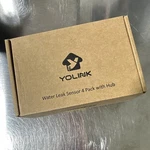 Yolink Wireless Water Leak Sensor 4-PACK W/ Hub Indoor Brown Mpn X002GULYG7 New. Price: $35.00.
