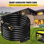 Vevor 40FT 30 Amp Generator Extension Cord Wire 10 Gauge 125V New. Price: $107.75.
