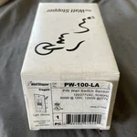Wattstopper PW-100-LA Pir Wall Switch Occupancy Sensor 120/277 Vca Lt Almond New. Price: $24.89.