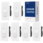 Motion Sensor Light Switch, No Neutral Wire, 6 Pack, Ul Listed, Matte White New. Price: $121.99.