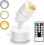 Led Spot Lights Indoor, 5W Uplighting With Remote Control 1-PACK, White New. Price: $28.22.