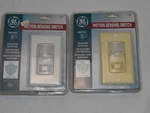 2 New Ge Wide Angle Motion Sensing Wall Switch PIR61-7M 57885 Sealed. Price: $27.99.