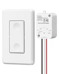 Dewenwils Wireless Light Switch Kit, No Wiring Needed, 100FT Rf Range, 15A/1800W New. Price: $16.99.
