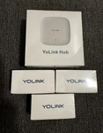 Yolink Smart Door Starter Kit Set: 3 & 1 Hub New Sealed. Price: $49.99.