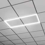 2X4 Led Ceiling Light With Cct & Lumen Select, Remote Driver New. Price: $139.99.