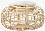 New! Darkaway Fixture Ceiling Light, Semi Modern Rattan, Natural. Price: $54.03.