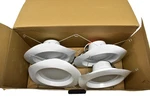 Feit Electric 5/6" Led Recessed Downlights 4 Pack 2700-5000K Dented/bent Used. Price: $25.99.