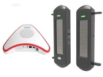 Solar Wireless Driveway Alarm System- 1/2 Mile Long Black New. Price: $164.99.