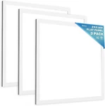 3-PACK Sunco 2X2 Led Drop Ceiling Light Panels 40W 4000K 0-10V Dimmable New. Price: $99.41.