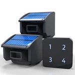Solar Driveway Alarm SYSTEM-1/4 Mile Long Receiver+ 2 Sensor( Blue ) New. Price: $122.19.