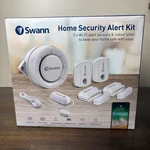 Swann Wifi Home Security Kit 5 Alert Sensors & Indoor Siren Motion Window New. Price: $50.00.