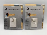 Ge Smart Home Indoor Magnetic Window Alarm Set Of 2: Low Battery Test, Sealed New. Price: $19.99.