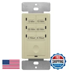 Enerlites 4-HOUR Countdown Timer Switch 5-10-30-60 Min 2-4 For Bathroom New. Price: $34.91.