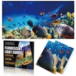 Angsylth 2 Pcs Fluorescent Light Covers - 4 X Feet Pack, Underwater World New. Price: $22.28.