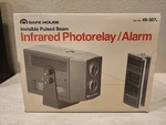 Safe House Invisible Pulsed Beam Infrared Photorelay / Alarm 49-307 Radio Shack Open. Price: $54.95.