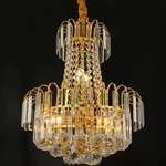 French Empire Crystal Chandelier Lighting Golden Finish 6 Lights Modern Cryst... New. Price: $145.69.