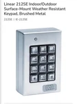 212SE Surface Mount Digital Keypad New. Price: $100.00.