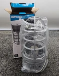 Woods L1706 Vandal Resistant Security Light, 150W Incandescent Protective Grill Open. Price: $30.99.