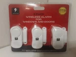 Ptg Security 3 Pack Wireless Alarm For Windows & Doors 120DB Siren Home Work New. Price: $7.99.