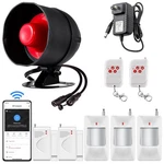 Wifi Alarm Home Security System, Wireless With Loud 120DB Motion... New. Price: $82.75.