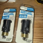 2 Intermatic, Automatic, Dusk-to-dawn, Light Sensing Socket Converter. New!. Price: $19.97.
