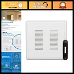 Electric Kit With Selectable Chimes - Wireless Home Doorbell, Black New. Price: $89.99.