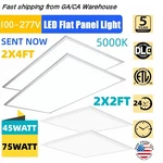 2X4 Led Flat Panel Light 2X2 Troffer Drop Ceiling Fixture, 0-10V Dim. New. Price: $337.99.