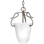 Progress Lighting P3788-44 One-light Foyer Fixture Alabaster Glass New. Price: $67.50.