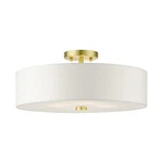 Livex Lighting 51055-12 Meridian Collection 4-LIGHT Semi Flush Mount Ceiling Open. Price: $132.29.