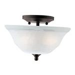 Westinghouse Lighting 6622300 Wensley Two-light Interior Semi-flush Ceiling New. Price: $63.81.