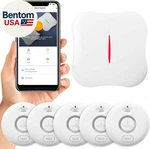 Wifi Water Leak Detectors 5 Pack, 120DB Adjustable Loud Sensor, Wirel New. Price: $91.43.