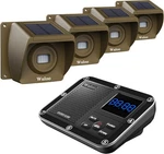 Solar Driveway Alarm Wireless Outside 1800FT Receiver & 4 Sensors New. Price: $148.84.