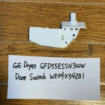 Door Switch WE04X34281 For Ge Model GFD55ESSN3WW Hrt-lnd Washer/dryer Used. Price: $8.55.