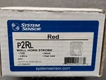 System Sensor P2RL Wall Horn Strobe Red Wire Clear Lens Fire Indoor New. Price: $42.37.