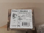 Wattstopper PW-203-I Pir Dual Relay Occupancy Sensor Multi-way Switch Ivory New. Price: $54.00.