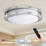 Kalium Led Ceiling Light With Remote 13INCH, 1PACK Brushed Nickel New. Price: $51.46.