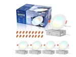 12PK 4INCH 5CCT Led Recessed Lighting, Color Temperature Light, 10-100% New. Price: $88.99.