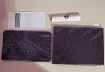 Wireless Bluetooth Keyboard 10IN Three-system Universal Cover, Charger Eccomum Open. Price: $30.00.