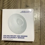 Maxxima MEW-OS100W Ceiling Mount 360 Degree Motion Sensor Open. Price: $23.77.