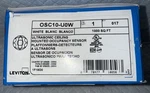 Leviton OSC10-U0W Occupancy Sensor, Ultrasonic,ceiling MOUNT,1000SF,WHITE *new*. Price: $95.00.