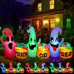 3 Colors Changing Light Turnmeon 8 Ft Long Halloween Inflatables Orange New. Price: $66.99.