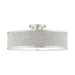 Park Ridge 18 Inch 3 Semi-flush Mount Livex Lighting 60425-91 New. Price: $269.96.