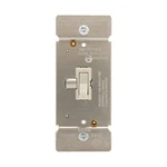 Eaton TI306-W-K Toggle Dimmer, 600 W, 120 Vac, Way, White New. Price: $34.87.