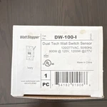 Wattstopper DW-100-I Dual Tech Wall Switch Sensor Ivory 120/277VAC Light Control New. Price: $110.85.