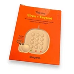 New Kangaroo Home Security Siren Keypad With 2 Tags Surveillance White Open. Price: $19.17.